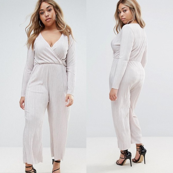 asos pleated jumpsuit